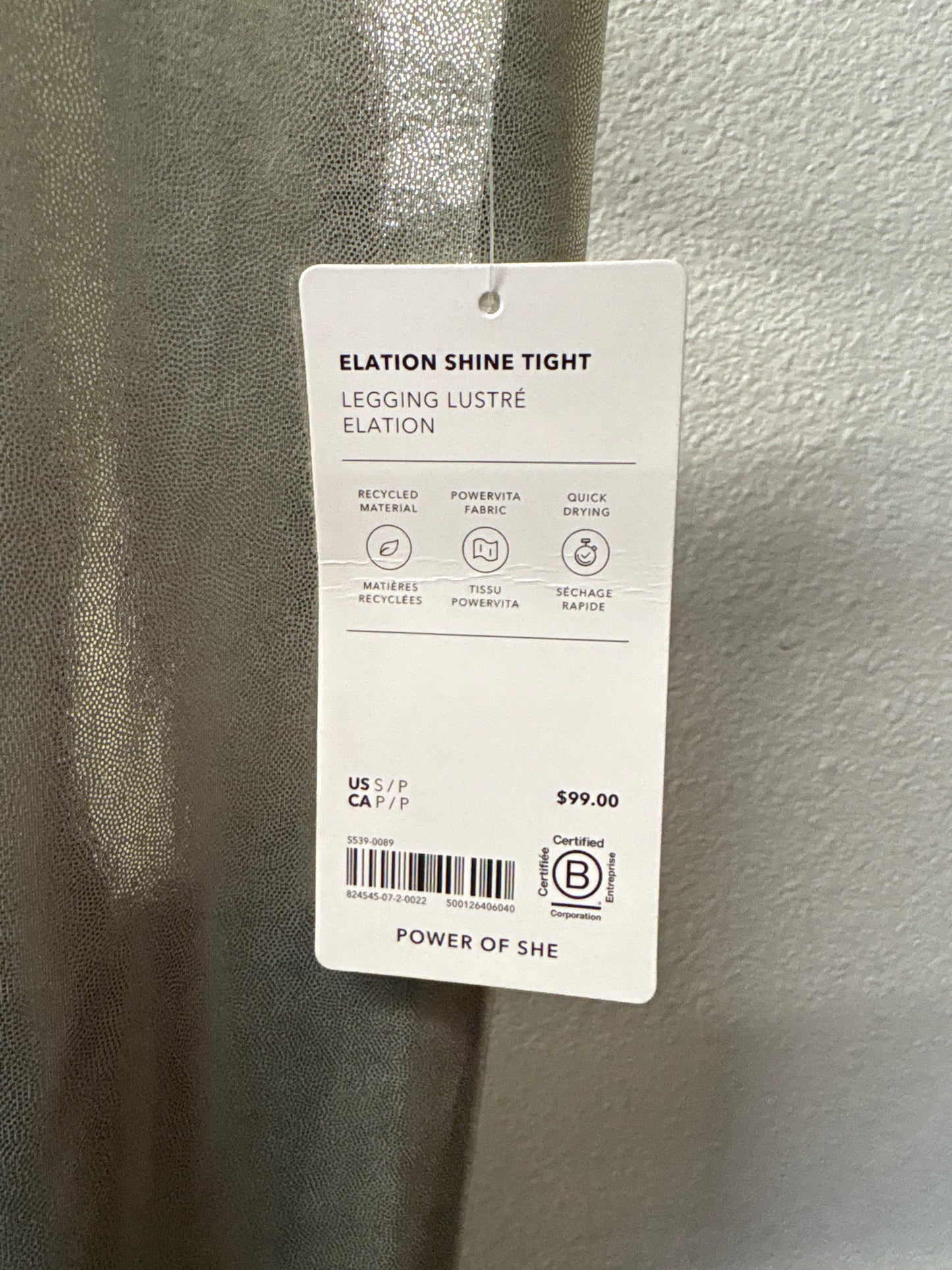 ATHLETA SP Gold Legging
