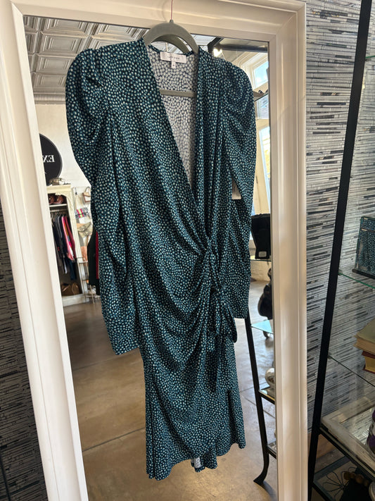 Lark & Ro Size M multi spotted print Dress