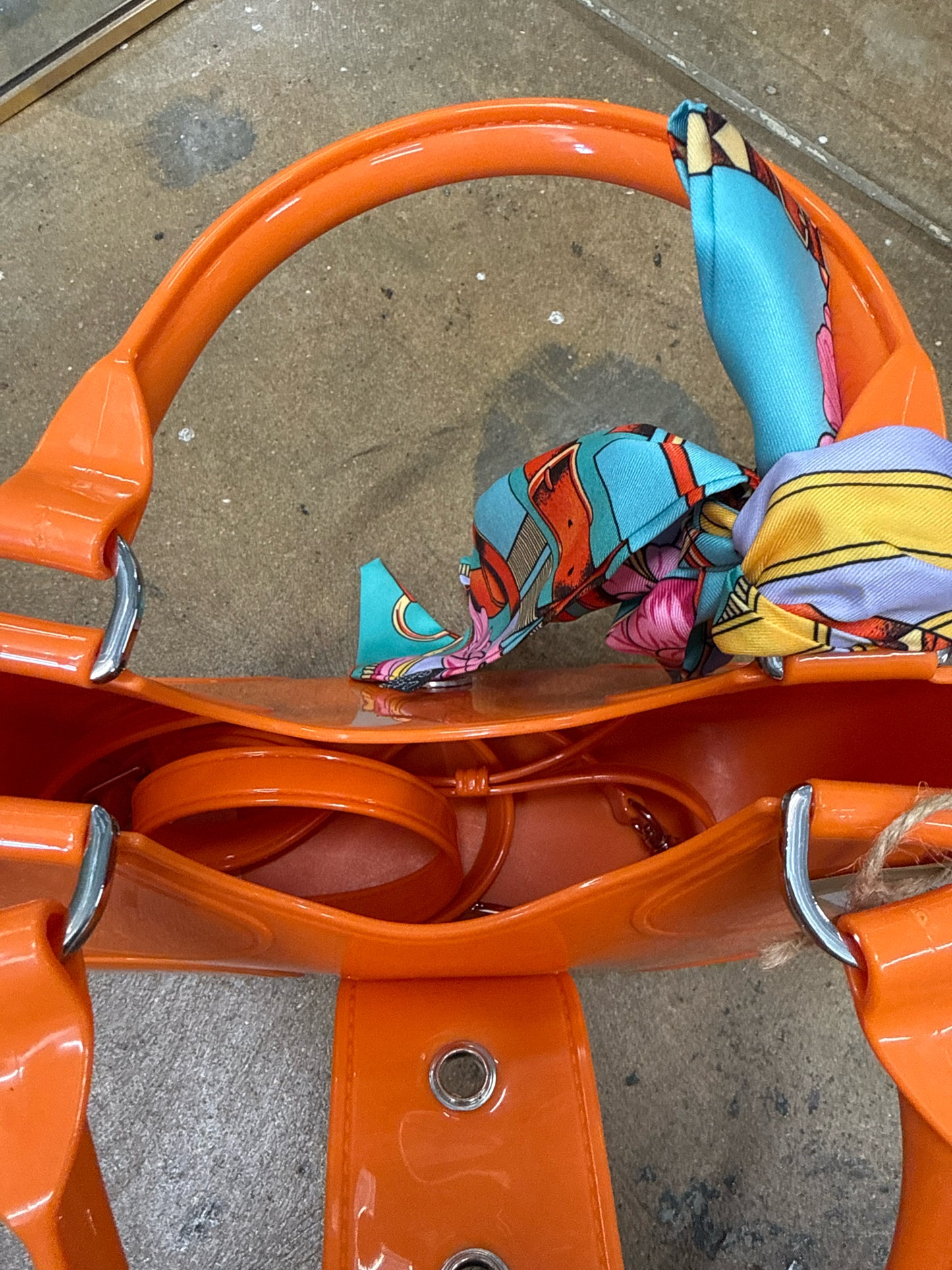 Orange Purse