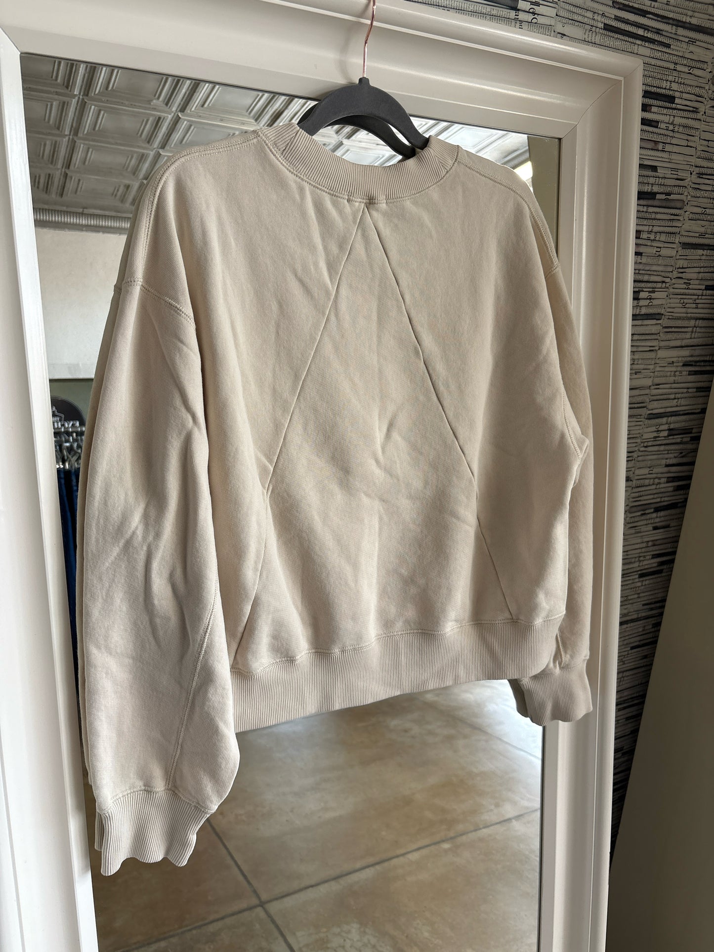 Rag & Bone Size M Cream Two Piece Set
