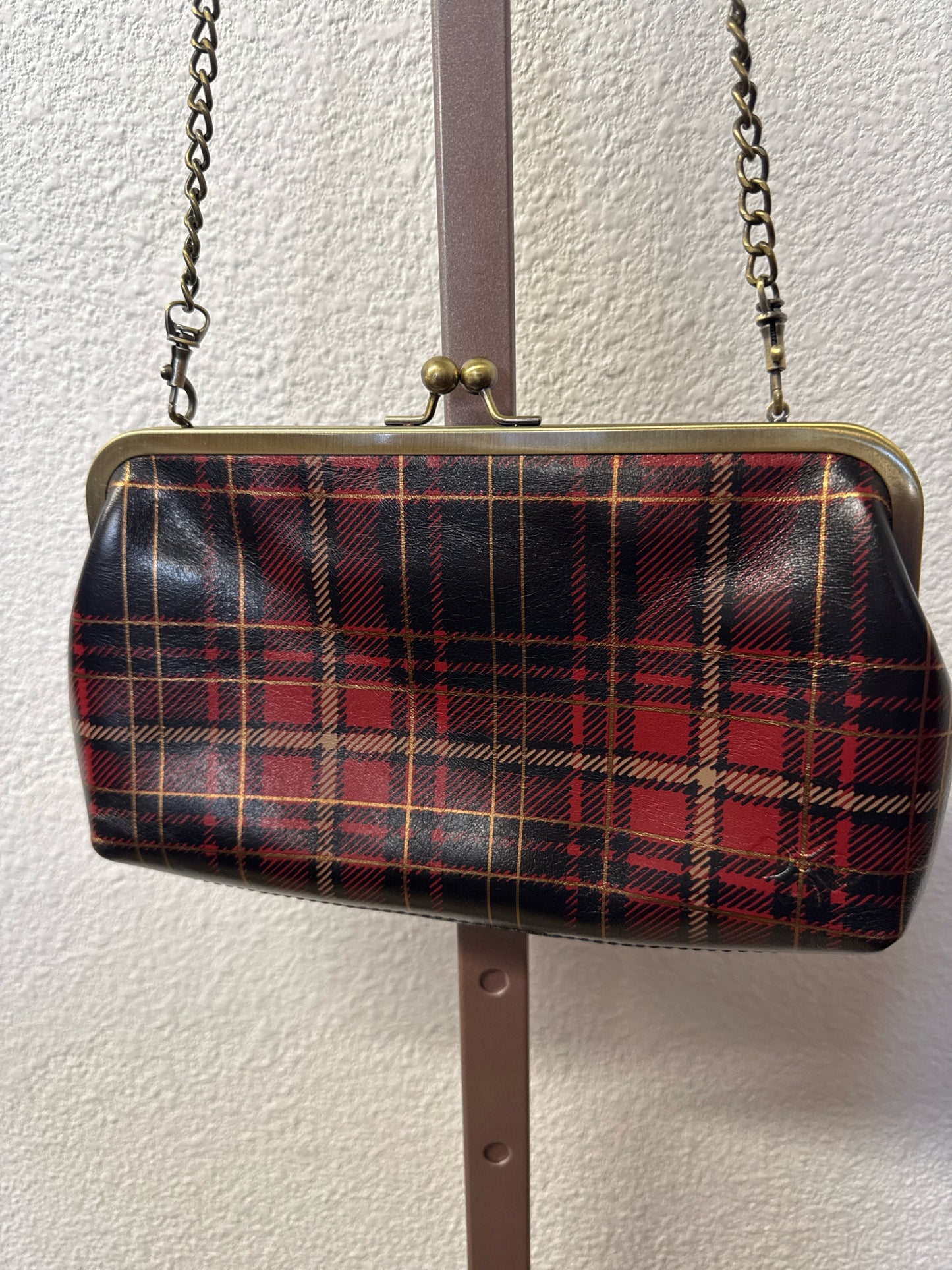 Patricia Nash Red/Black Plaid Bag