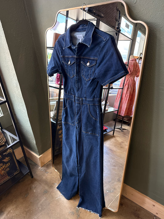 FRAME Size S Denim Romper