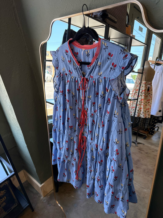 free people Size M Blue Dress