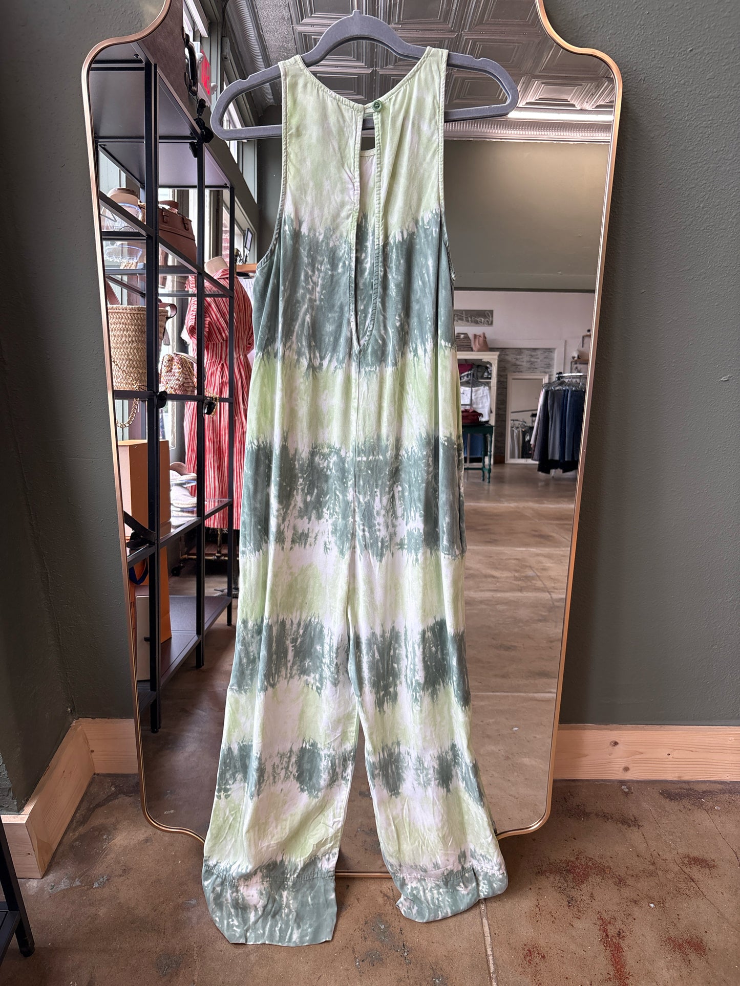 Back Beat Co. Size S Green Romper