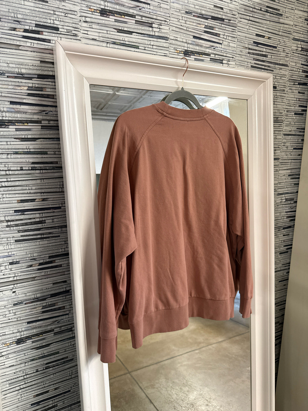 Adidas Size XL Orange Pullover/Hoodie