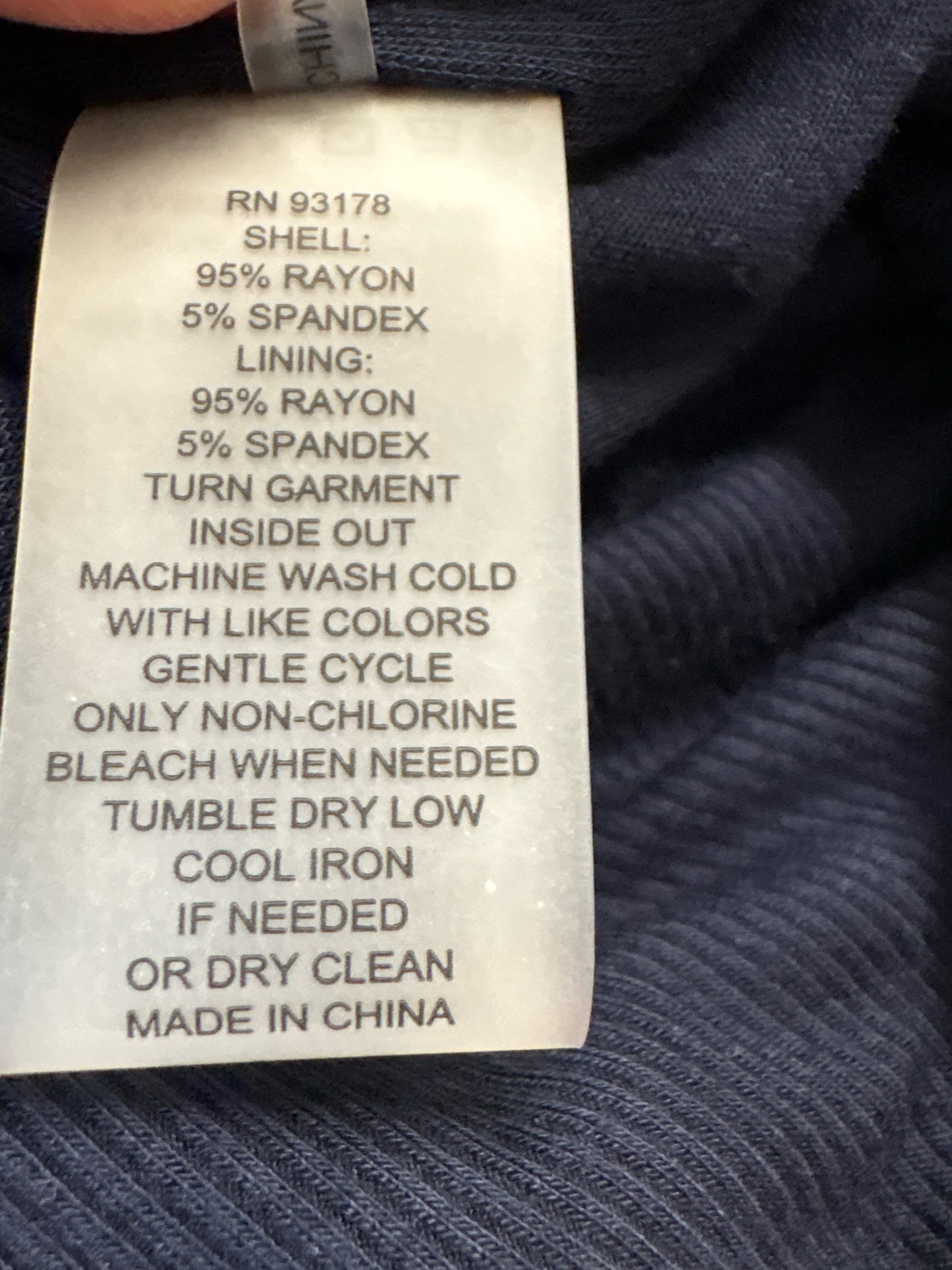 ellie tahari Size L Navy Top