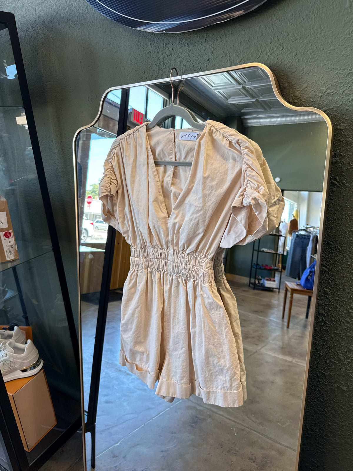 Petal + Pup Size 2 Peach Romper