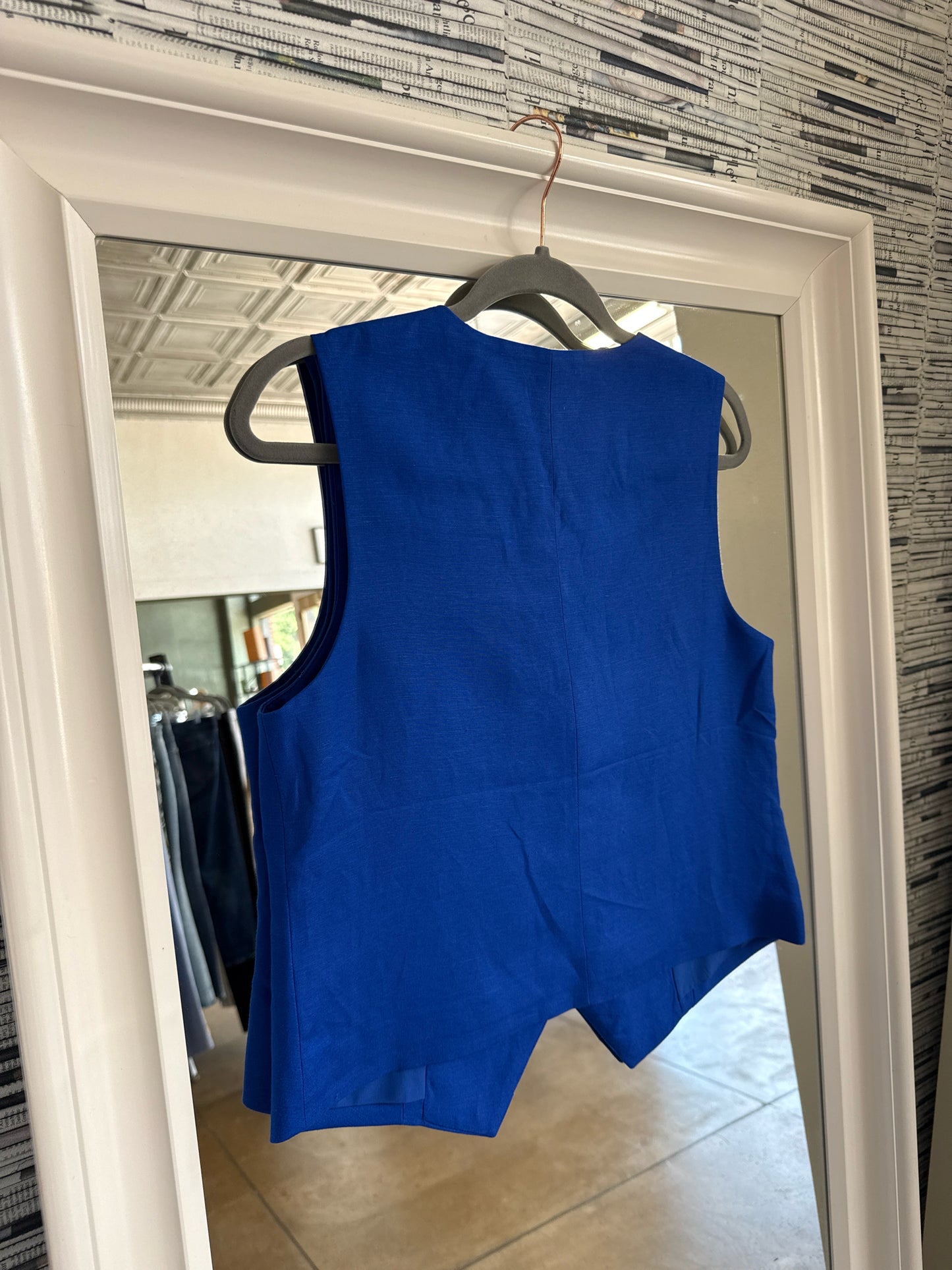 LOFT Size S Blue Vest