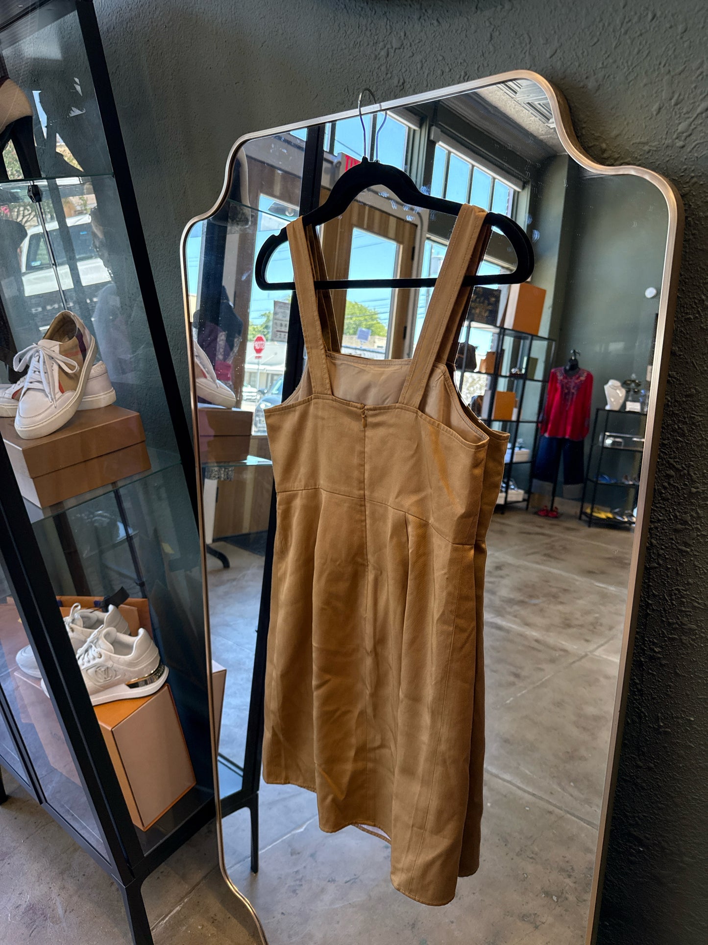 Jcrew Size 2 Brown Dress