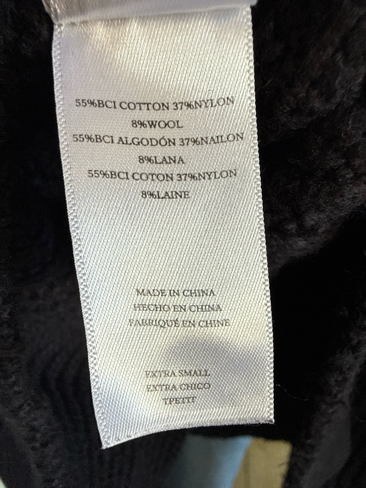 Rails Size XS Black Cardigan