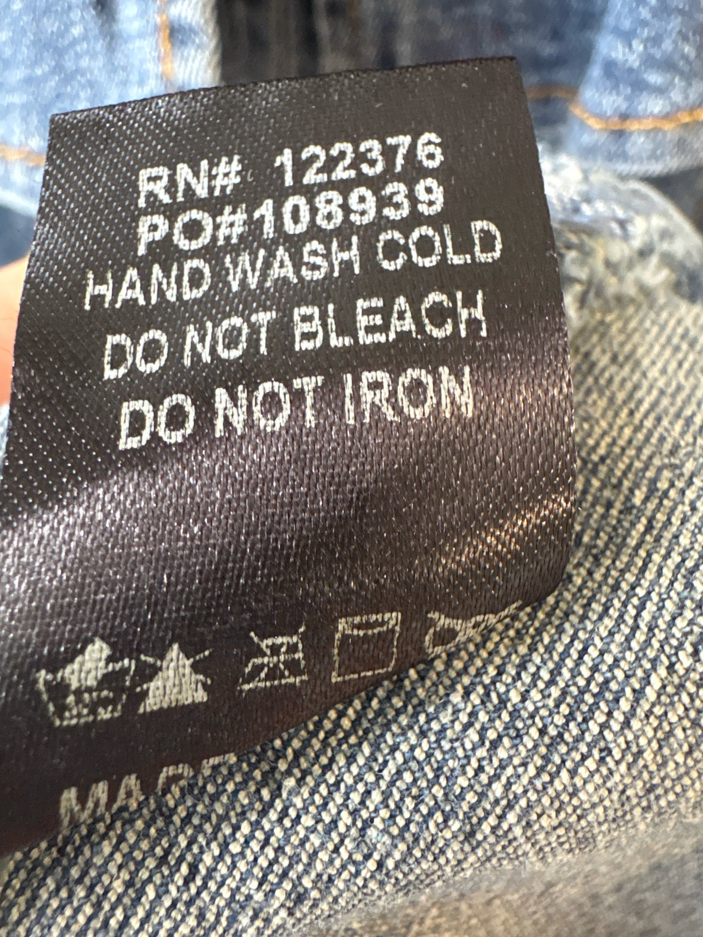 mustard seed Size L Denim Dress
