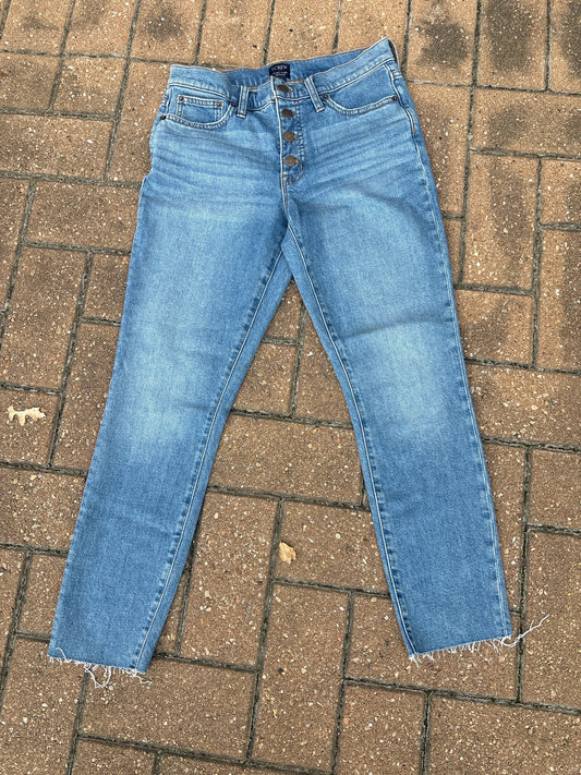 J. CREW Size 26 Light Wash Jeans