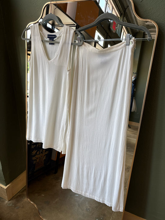 Tristan & Iseut Size S off white Two Piece Set