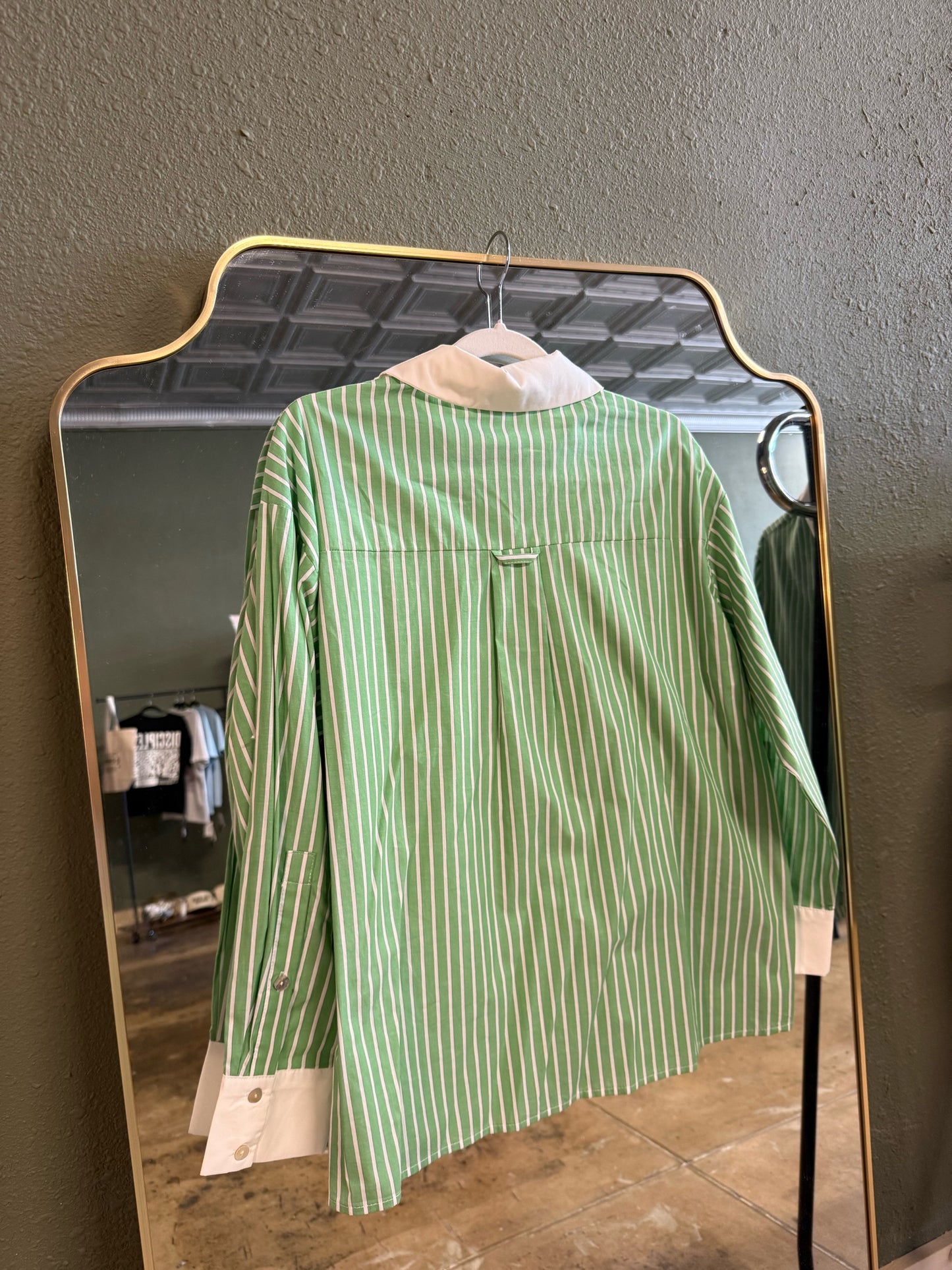 entro Size S Green Top