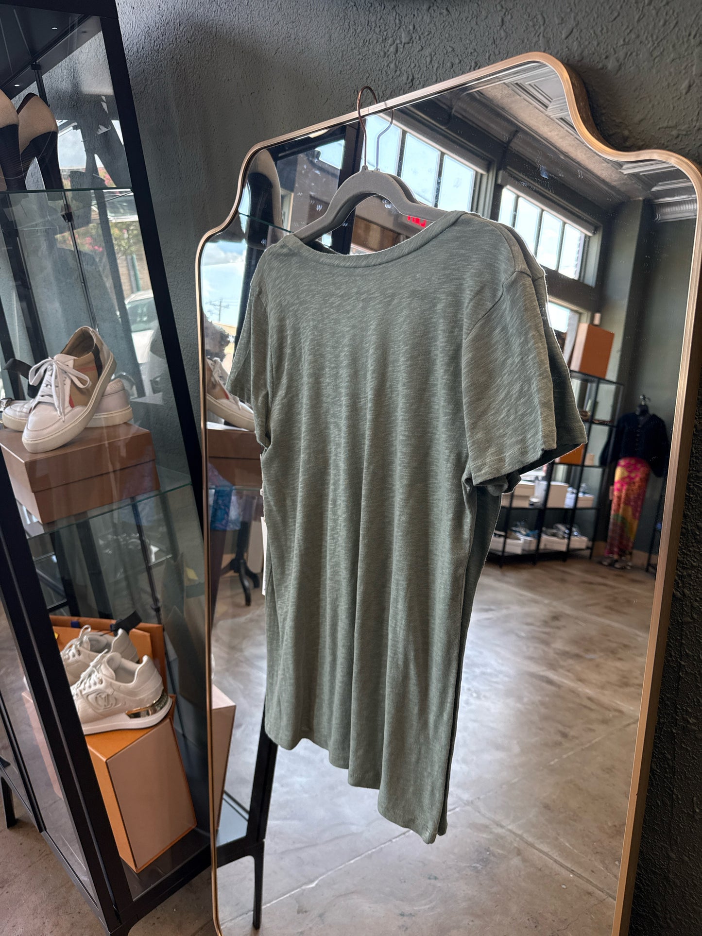 Caslon Size M Green Top