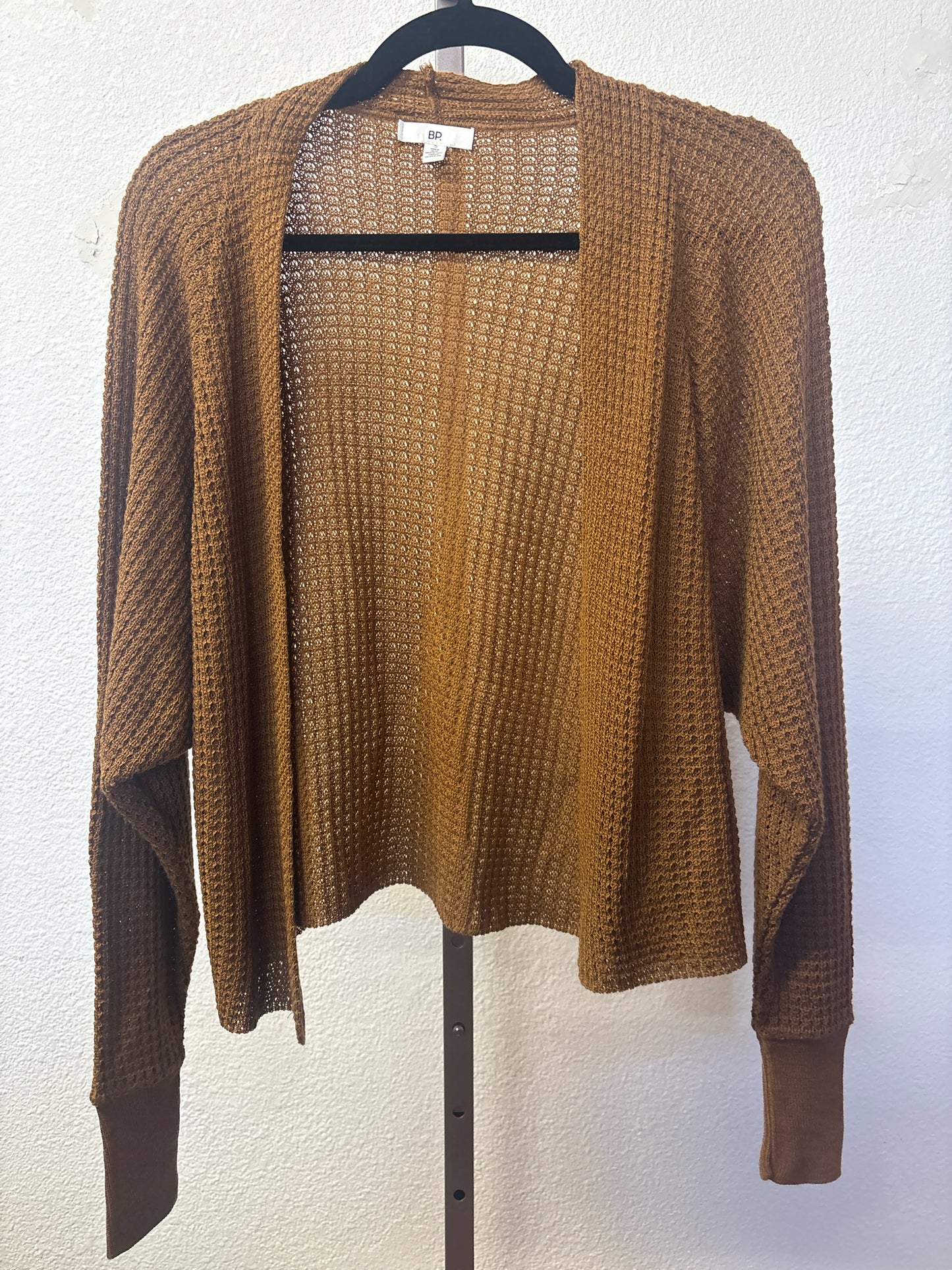 BP Size S Brown waffle Cardigan