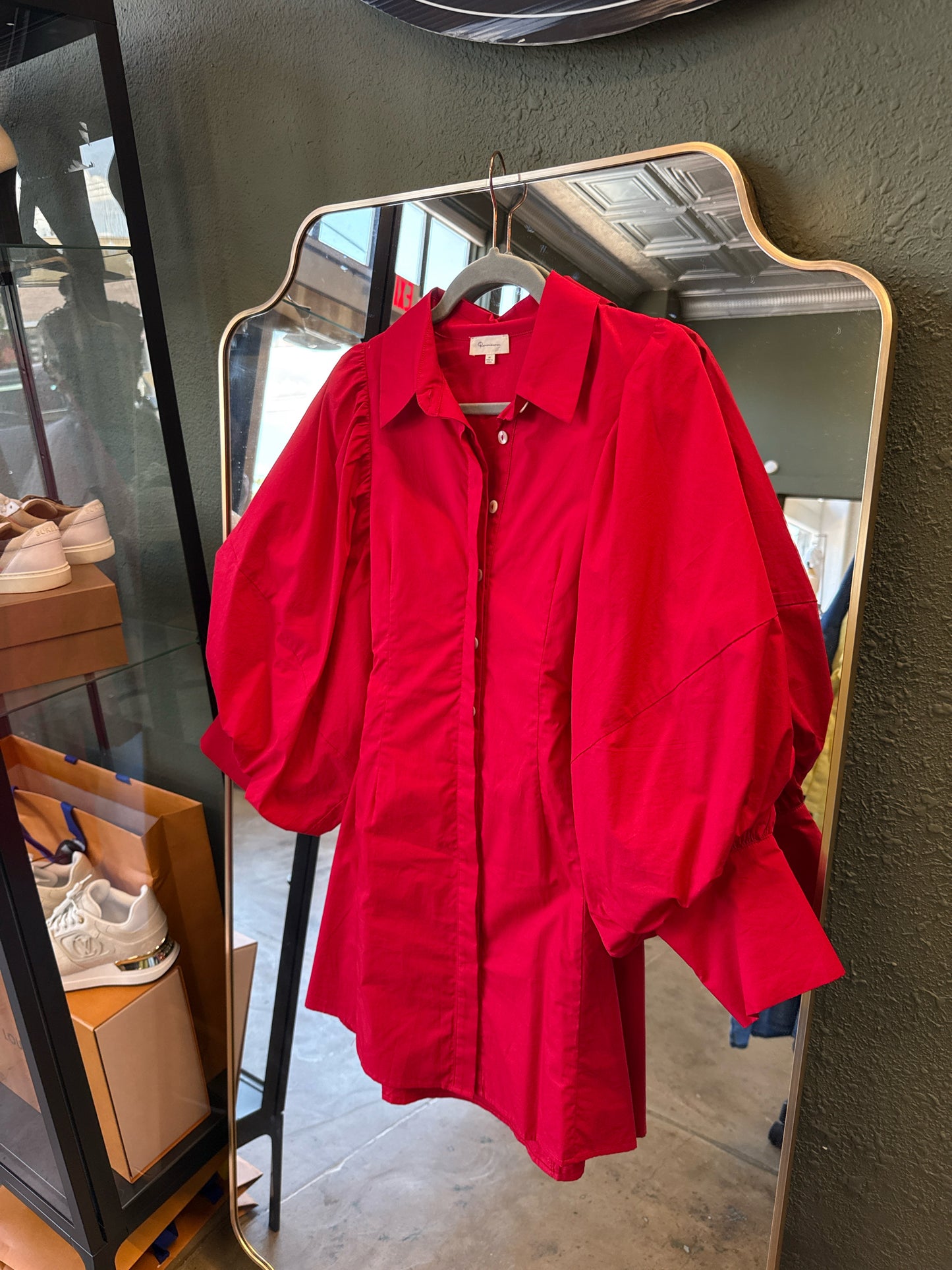 Reminiscence Size M Red Dress