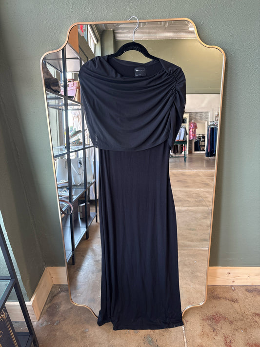 Asos Size M Black maxi Dress
