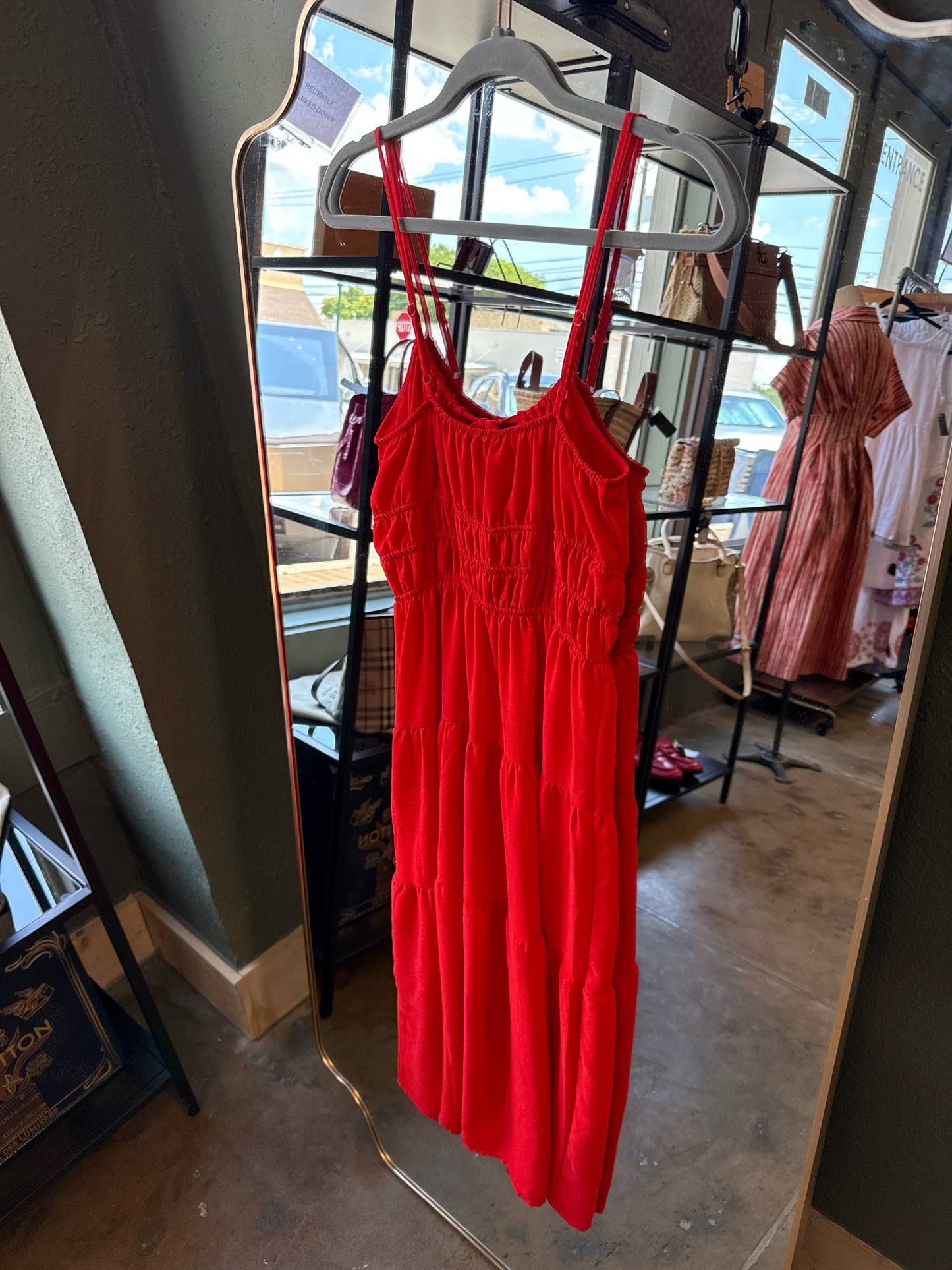monteau Size S Red Dress