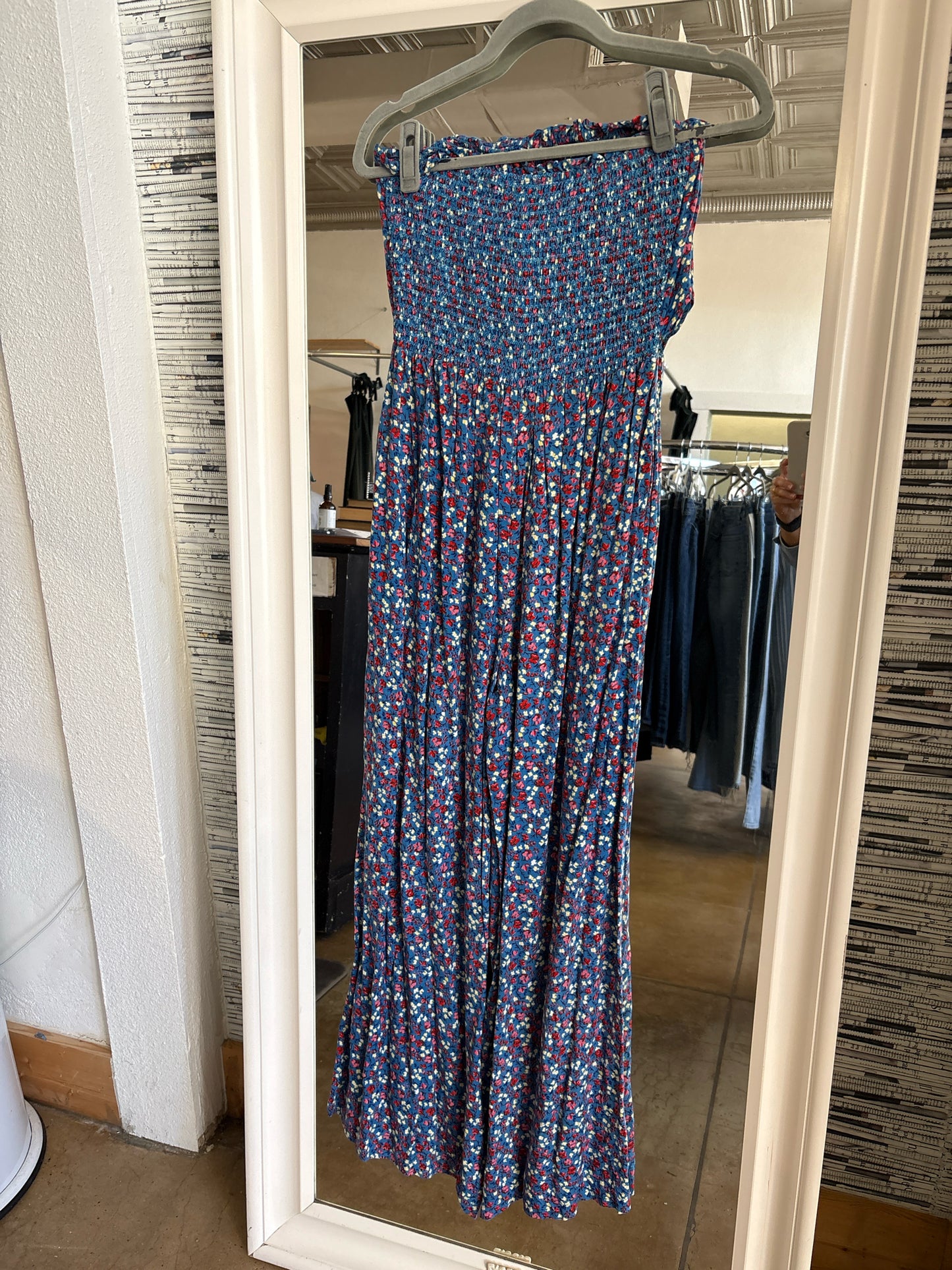 Patrons of Peace Size M blue multi Romper