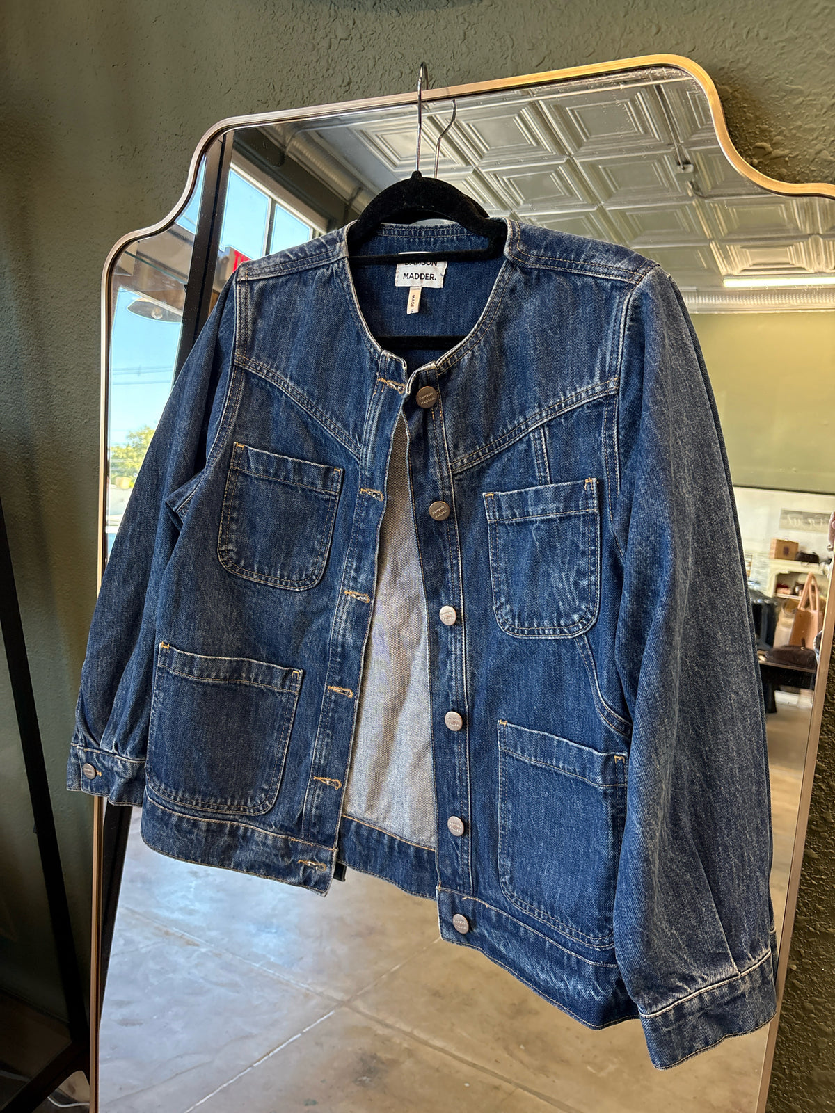 Damson Madder Size 8 Denim Jacket