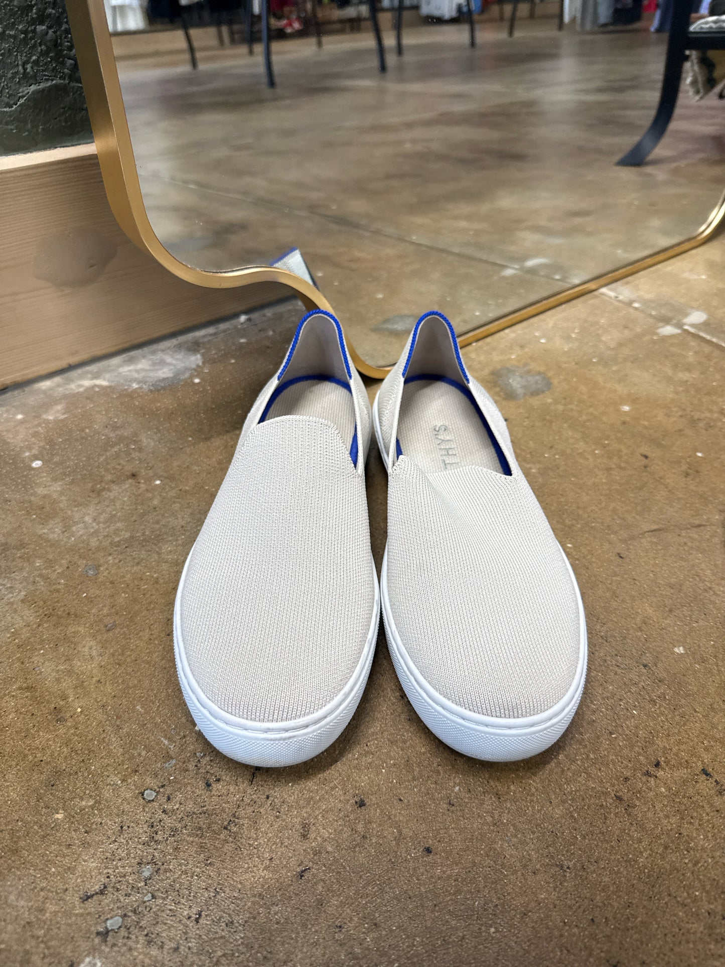 ROTHY'S Shoe Size 8 Cream Flats