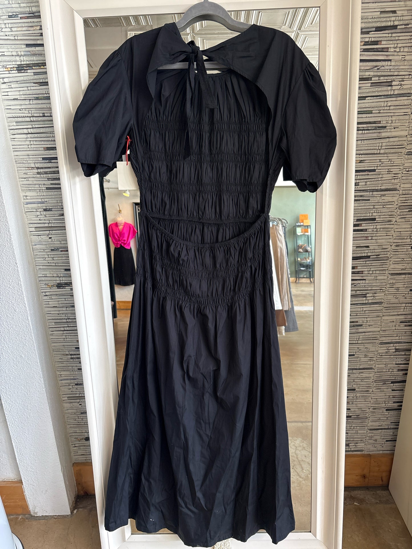Nordstrom Size L Black Dress