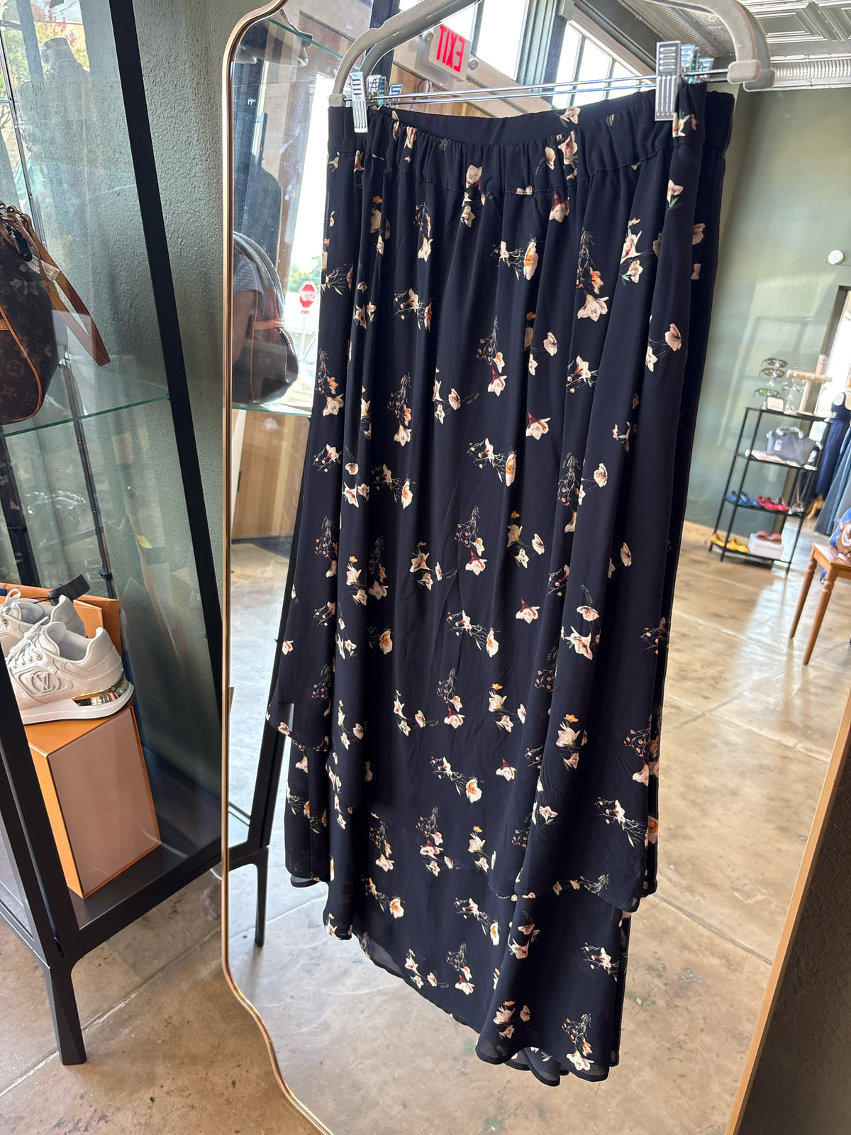 Saint + Sophia Size 10 Black Skirt