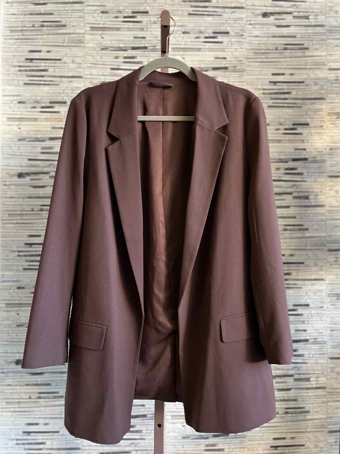 Allsaints Size 10 chocolate Jacket