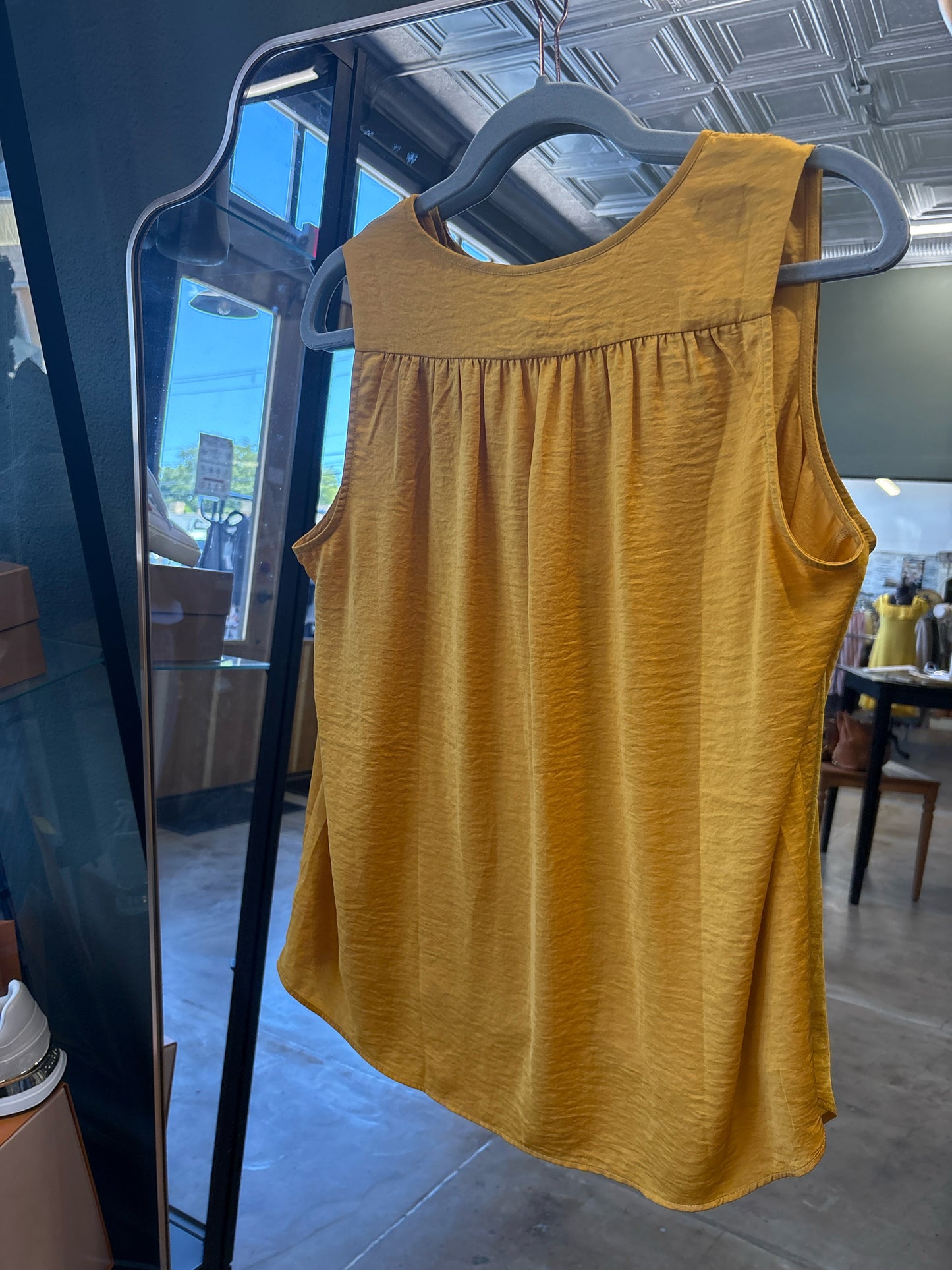 Cabi Size M Yellow Top