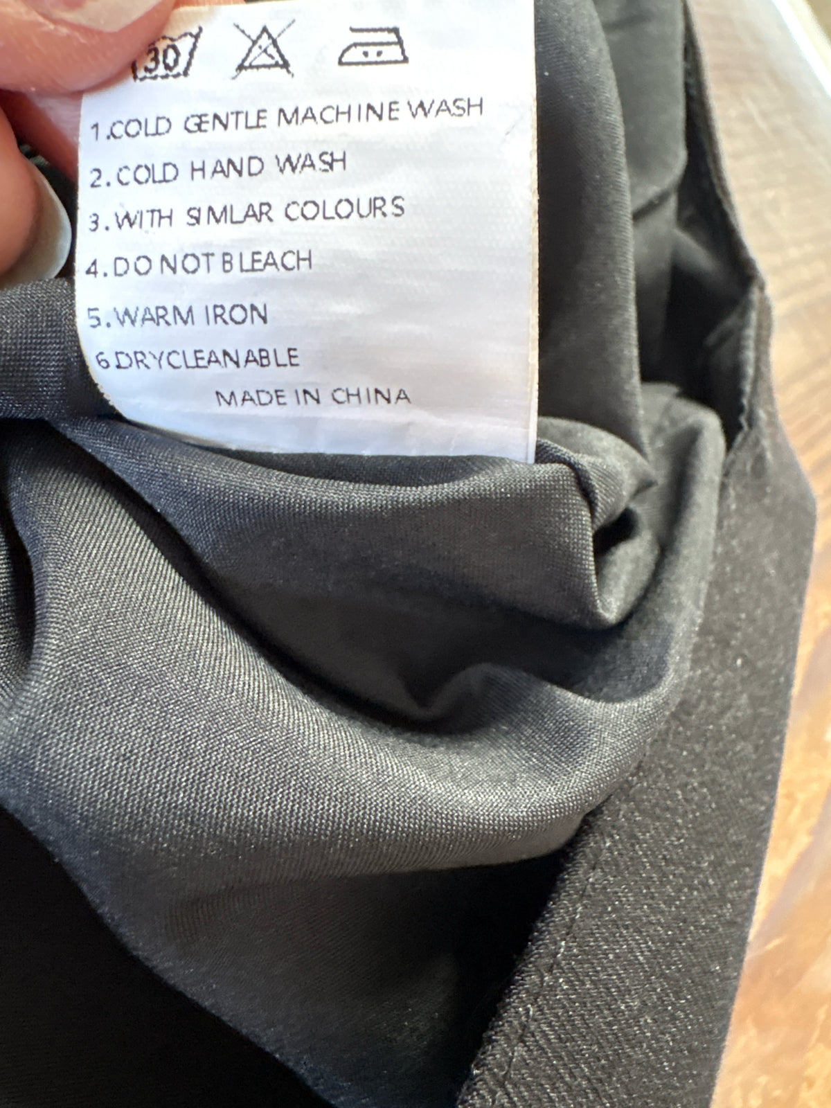 Size M Black Vest