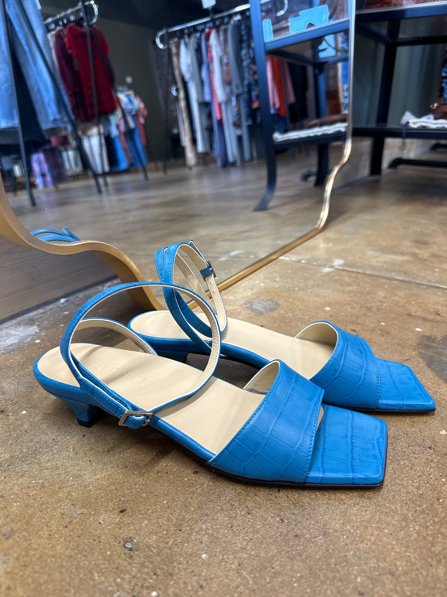 Kiki Price Shoe Size 37 Blue Sandals