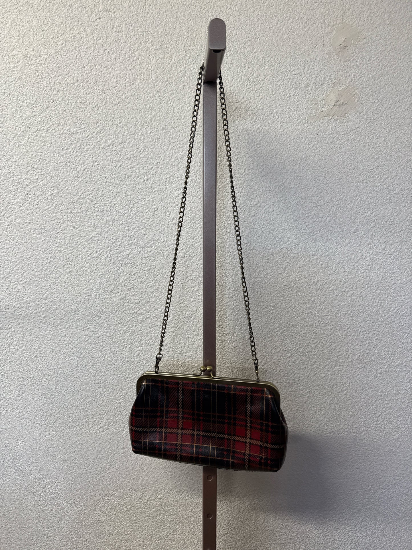 Patricia Nash Red/Black Plaid Bag