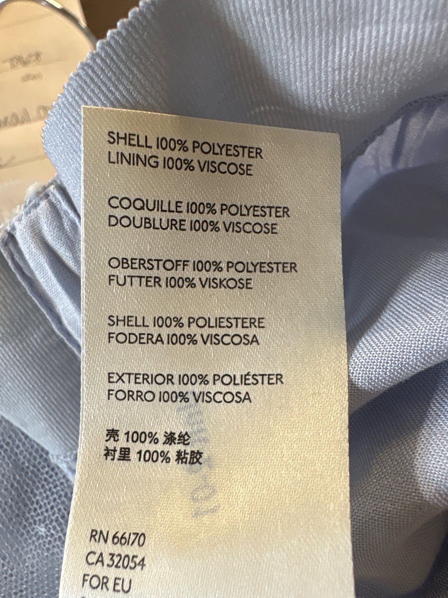 Anthropologie Size L Light Blue Ruffles Skirt