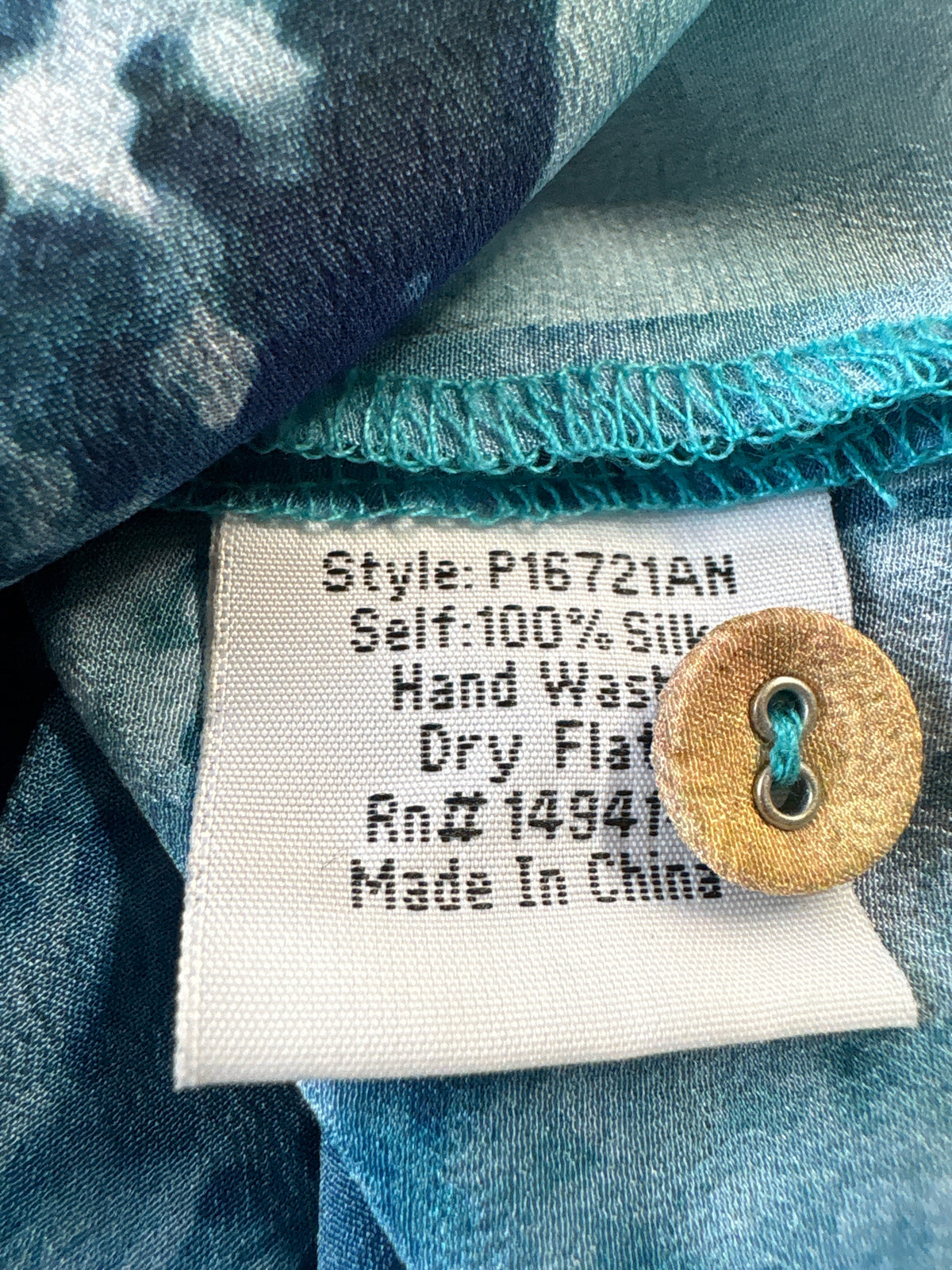 Johnny Was Size S blue multi Top