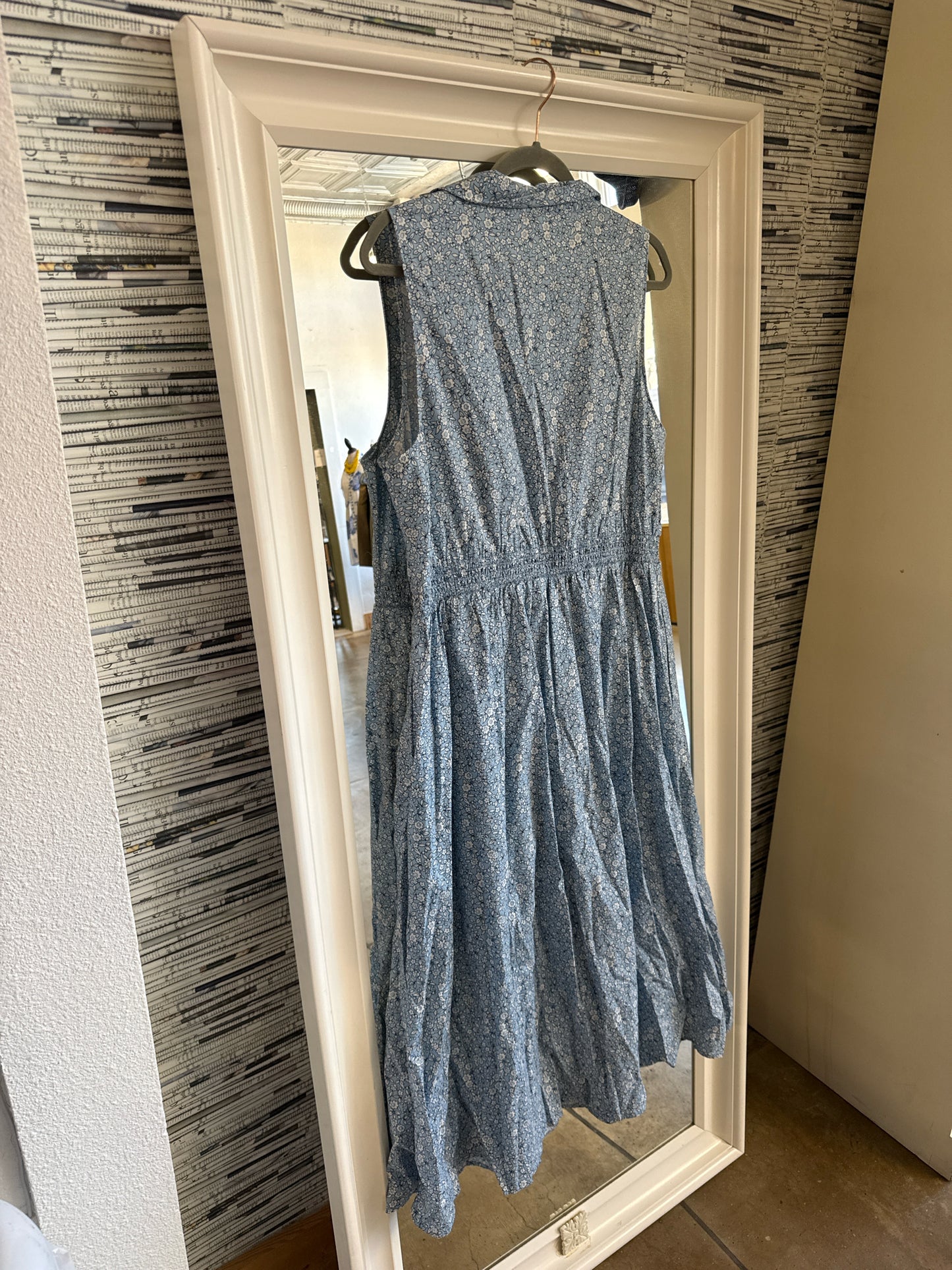 Jcrew Size 14 Blue Dress