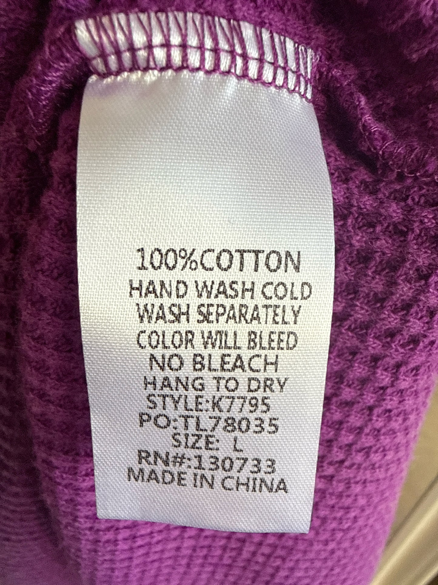 Umgee Size L Purple Dress
