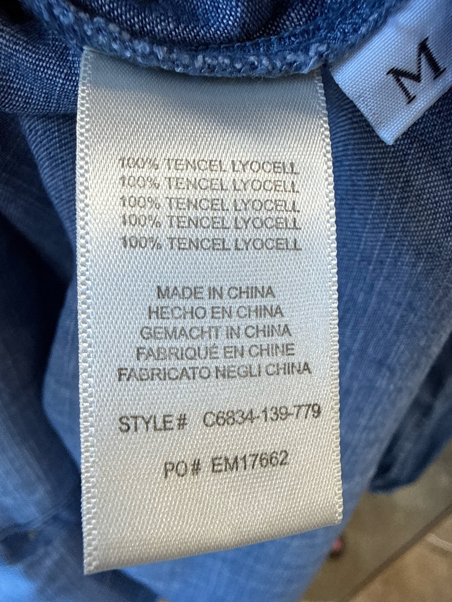 Cloth & Stone Size M Denim Dress