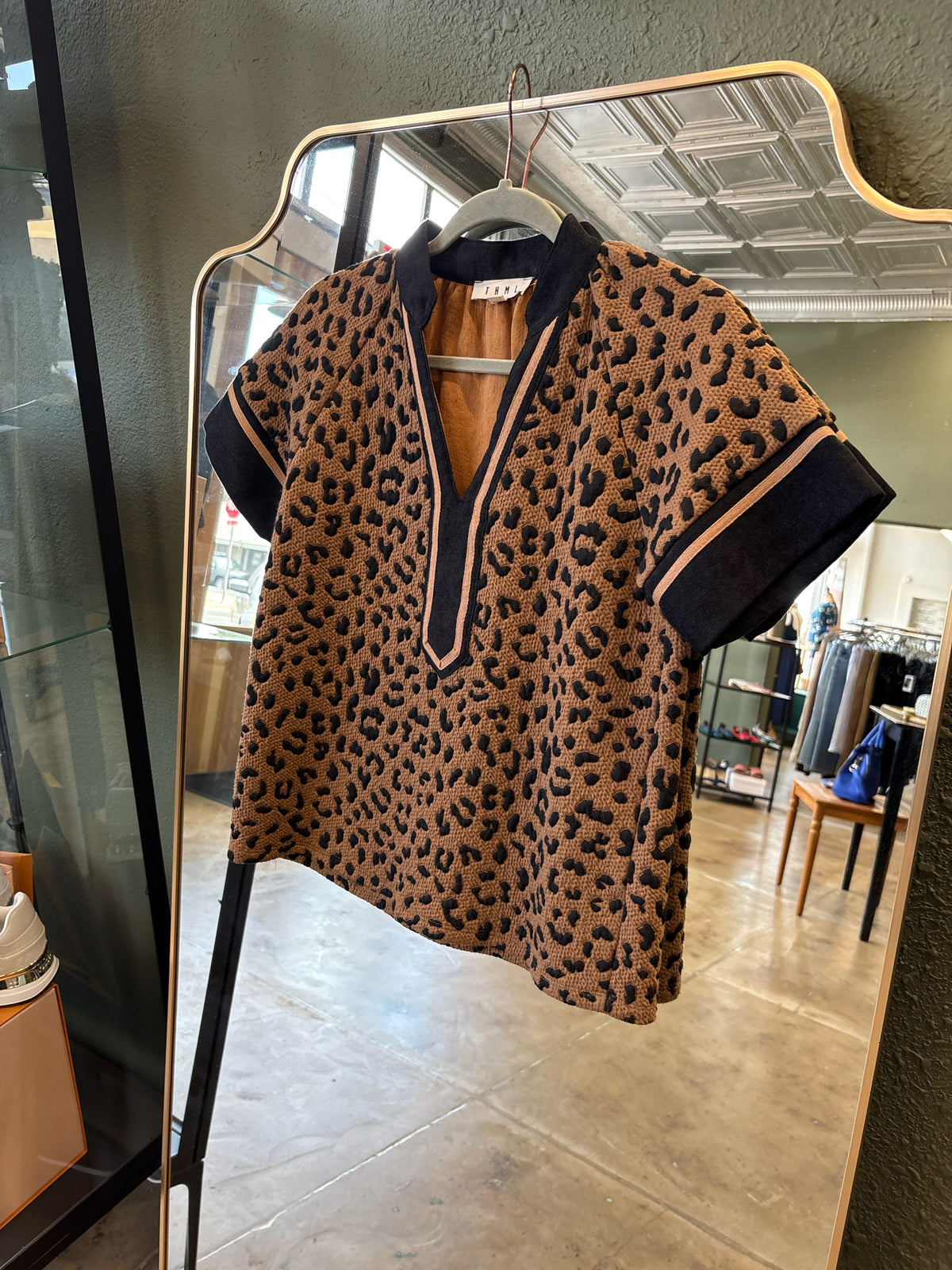 THML Size S Leopard Top