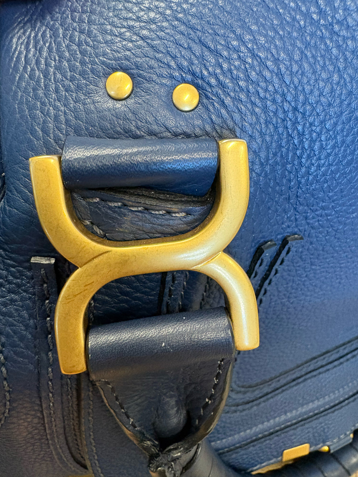 Chloe Navy Luxury