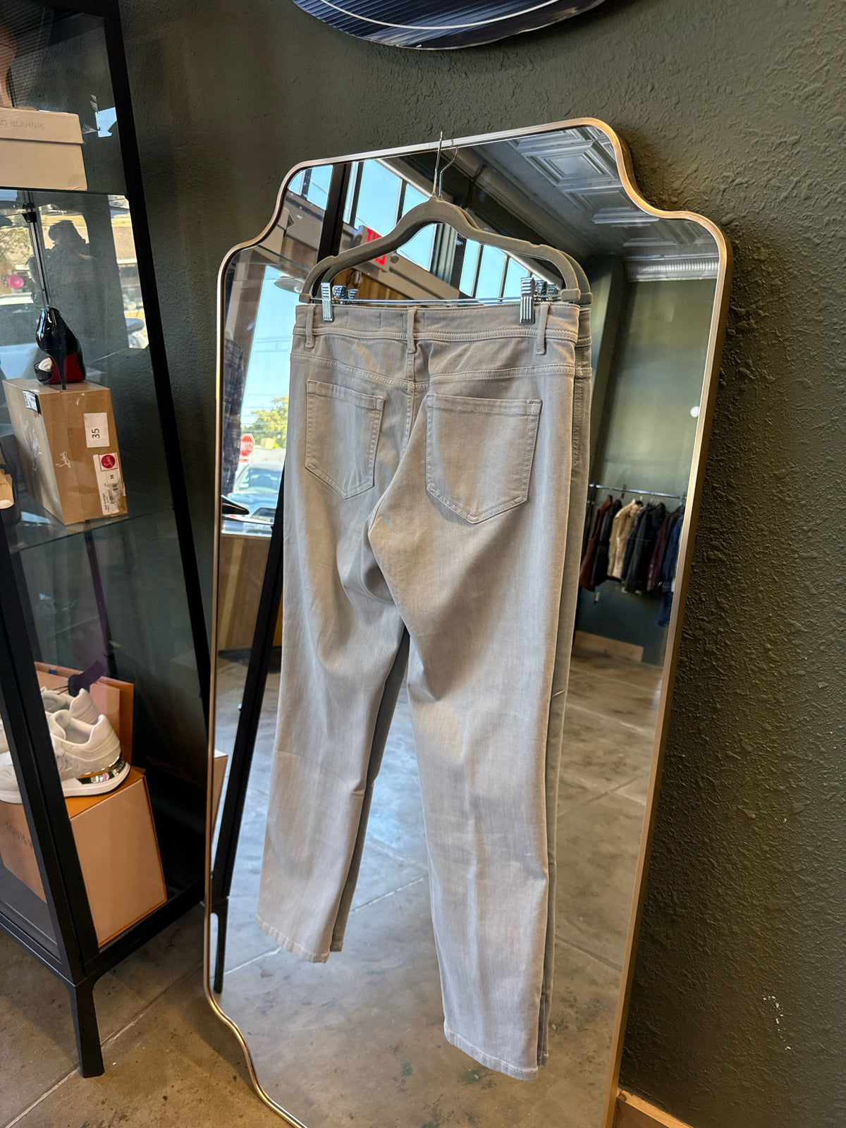 J Jill Size 10 Gray Pants