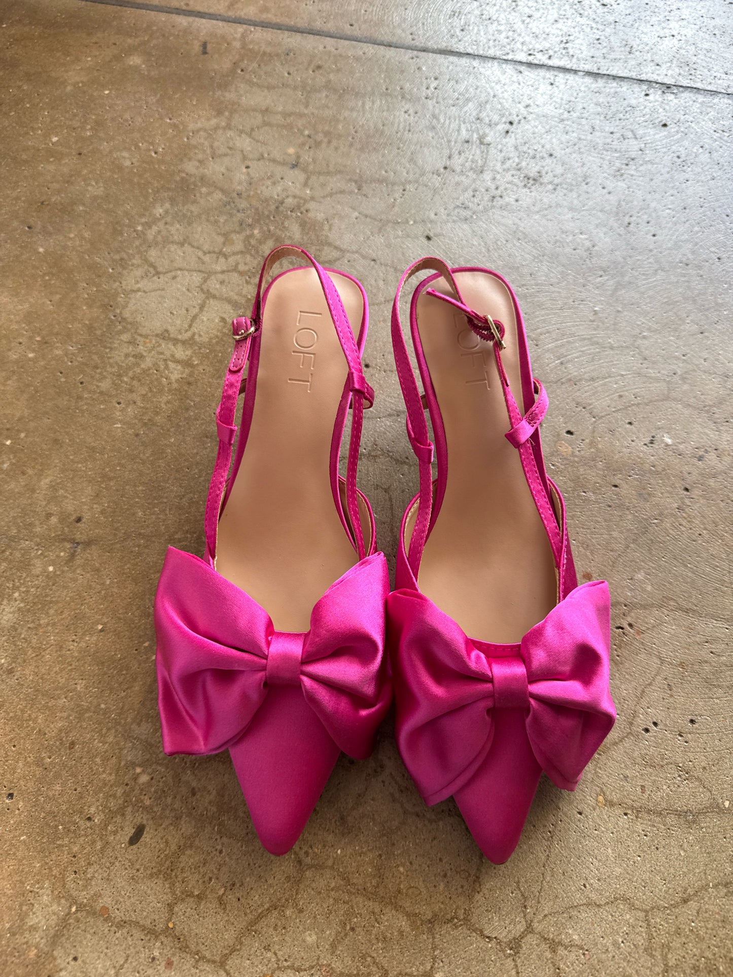 LOFT Shoe Size 6 Pink Heels