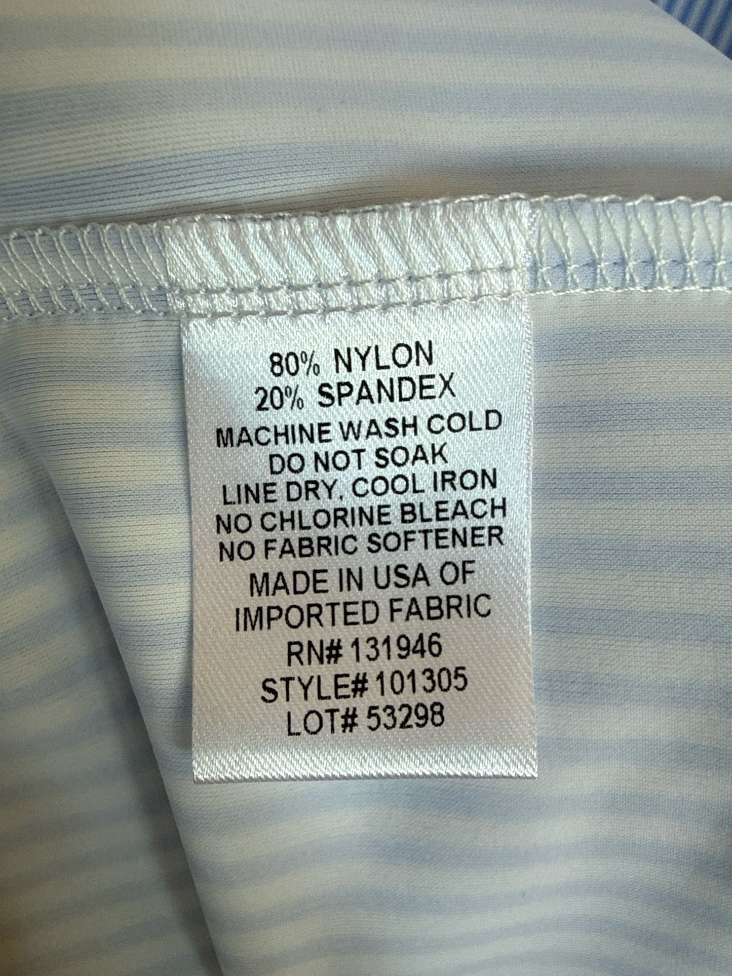 JUDE CONNALLY Size S Blue/White Dress