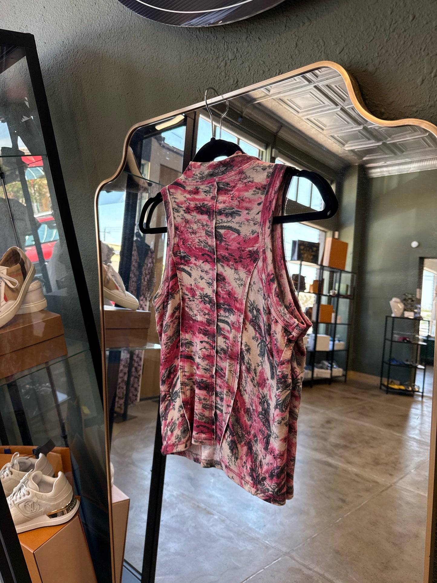 Pilcro Size S Pink/Black Top