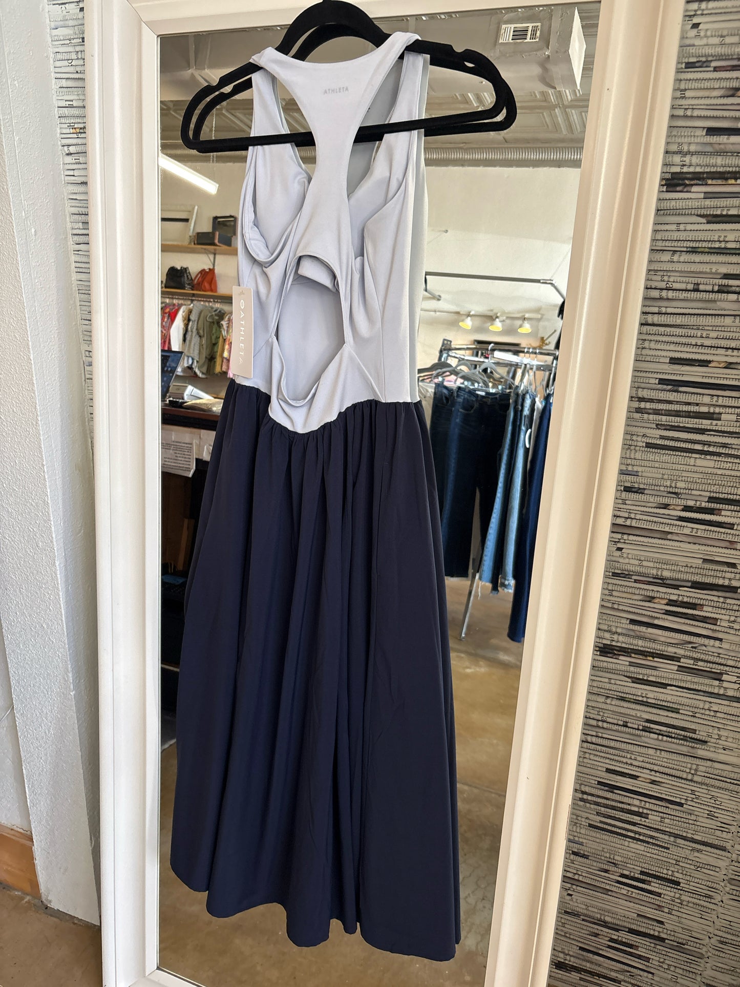 ATHLETA Size SP Blue Dress