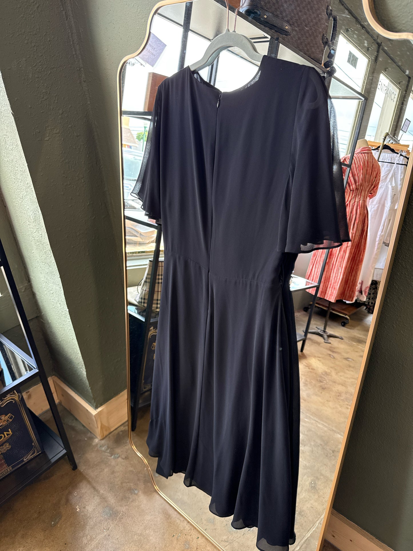 Lauren Ralph Lauren Size 12 Black Dress