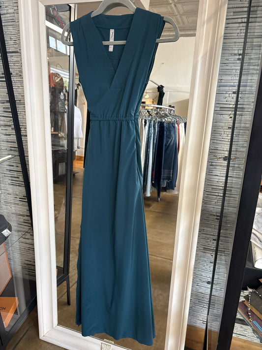 ATHLETA Size XXS Dark Teal maxi Dress