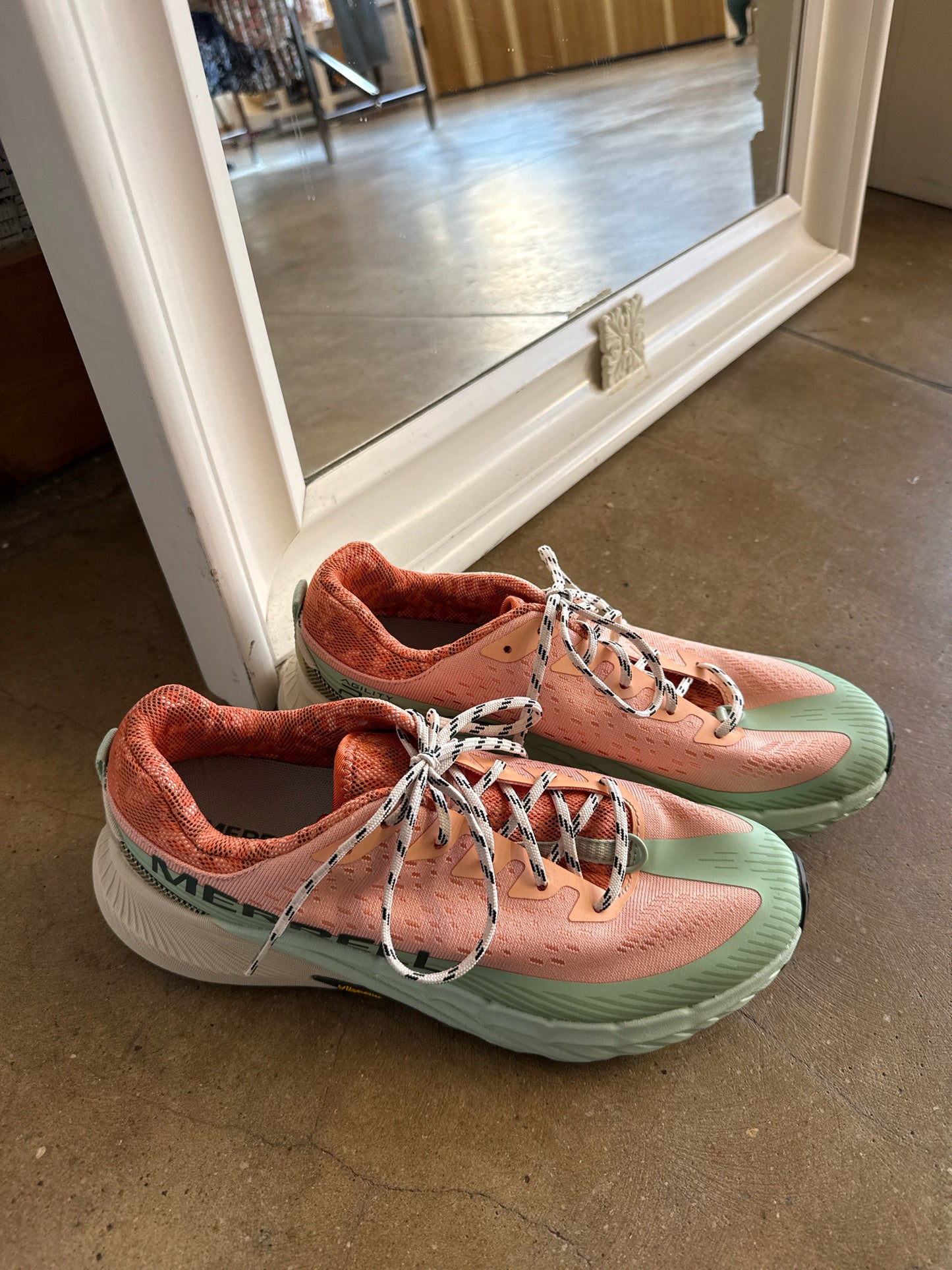 Merrell Shoe Size 9.5 Orange Sneakers