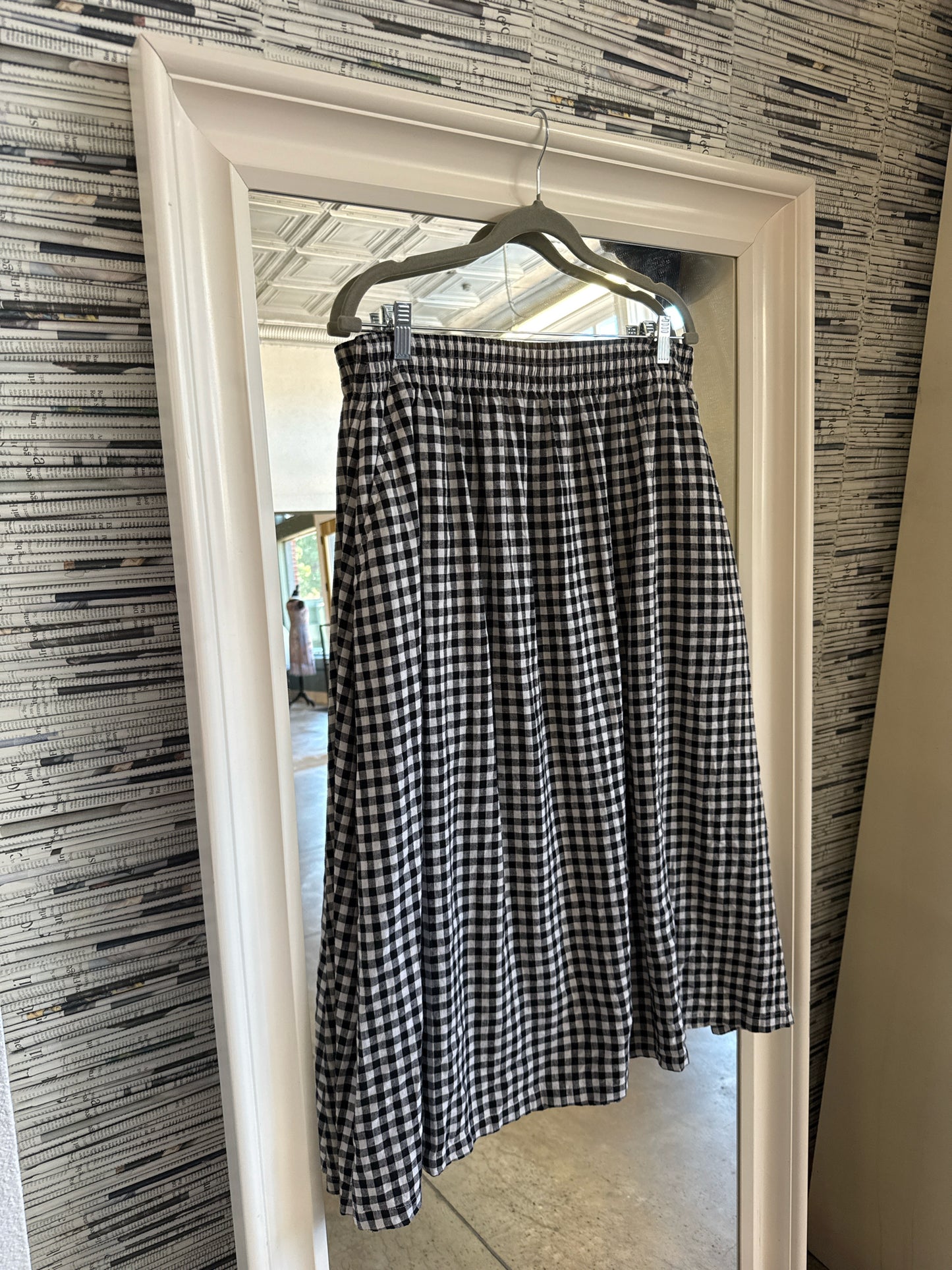 Caslon Size M Black/White Skirt