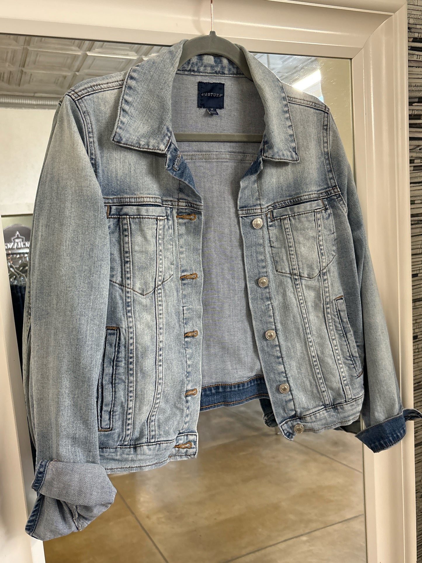 Just USA Size M Denim Jacket